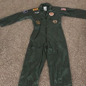 TOP GUN COVERALLS FLYERS TYPE 1 CLASS 1 SAGE GREEN